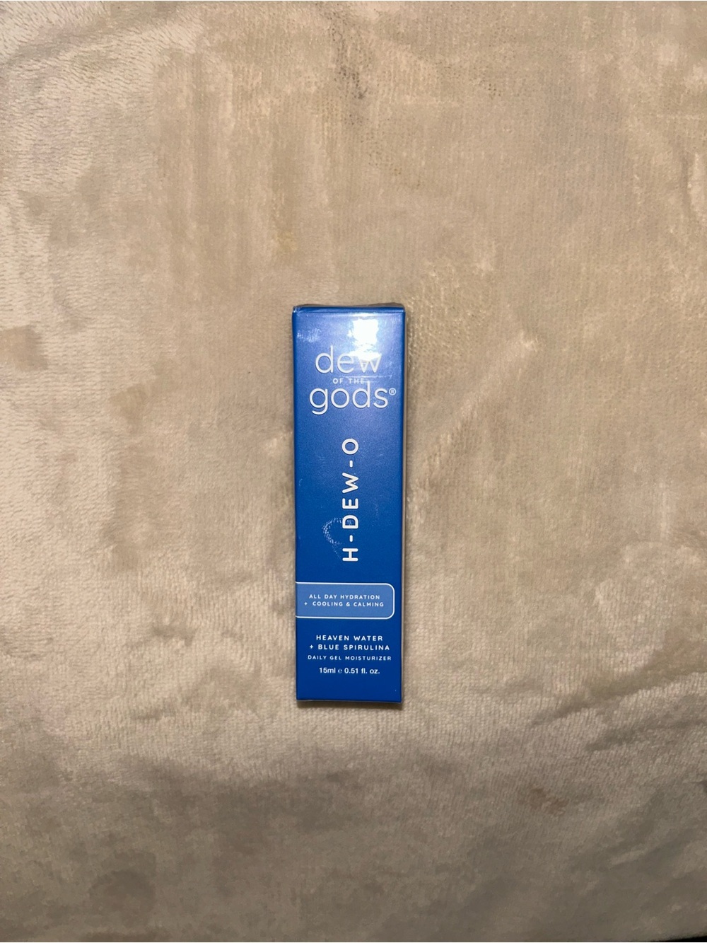 DEW OF THE GODS H-DEW-O HEAVEN WATER + BLUE SPIRULINA DAILY GEL MOISTURIZER